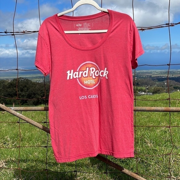 Hard Rock Hotel Los Cabos scoop neck Tee L - Picture 1 of 5